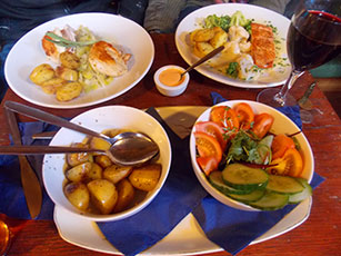 food onboard albatros